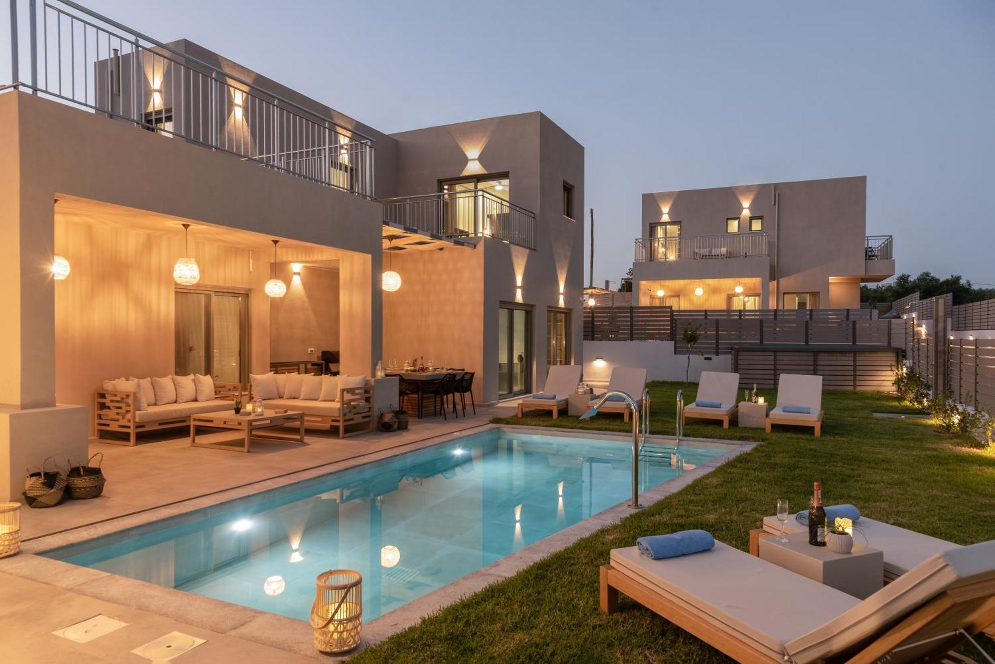 Ks Luxury Villas Heated Pools Georgioupoli Luaran gambar